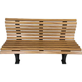 Blome-Tillmann - Parkbank Kunststoff 31360 Holzoptik
