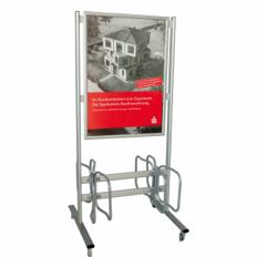 update displays - Werbe-Fahrradständer Economy Klapprahmen DIN A1