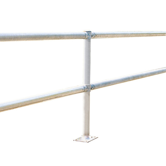 MORAVIA - Systemgeländer 'Mountain' Standpfosten mit Flachkopf 1000 mm