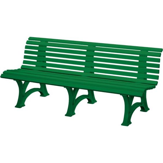 Blome-Tillmann - Parkbank 4-Sitzer grün