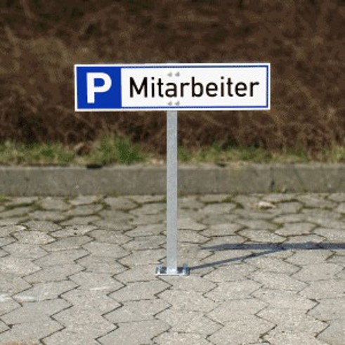 Moedel - Stahlständer Parkplatzreservierer verzinkt