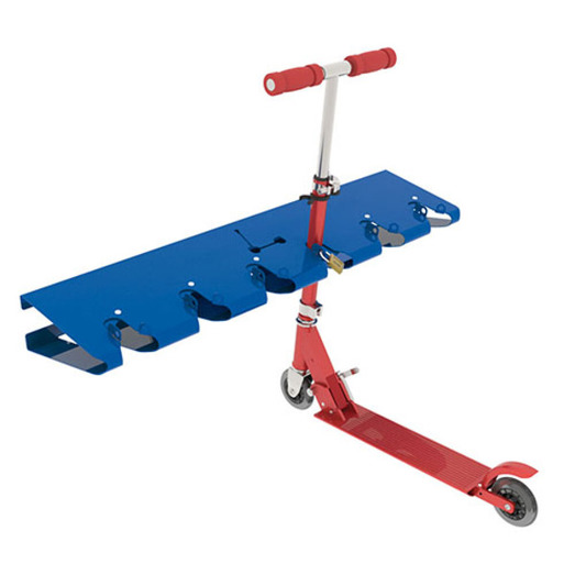 SPL - Rollerständer Lock mit Blockiersystem RAL 7044 grau
