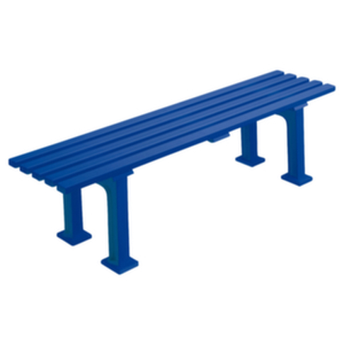 Blome-Tillmann - Parkbank 1500mm blau