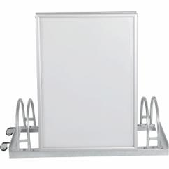 Update Displays - Werbe-Fahrradständer MultiBoard mit Klapprahmen