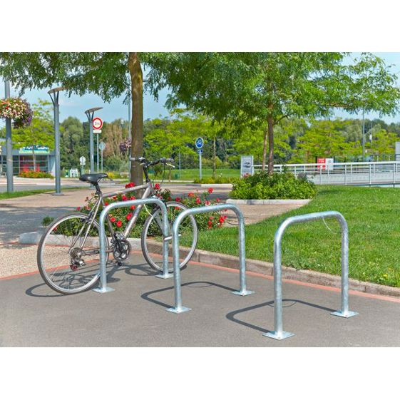 Mottez - Anlehnbügel Fahrrad-Anlehnbügel 2-seitig